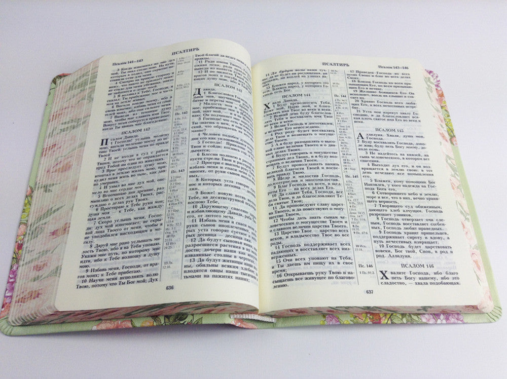 Russian Bible, Leatherette, Softcover