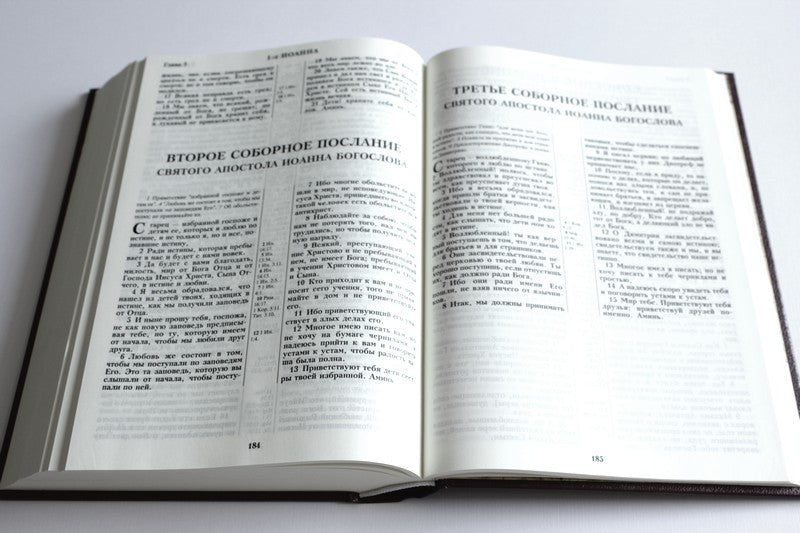 Russian Bible, Hardcover, 170x240 мм