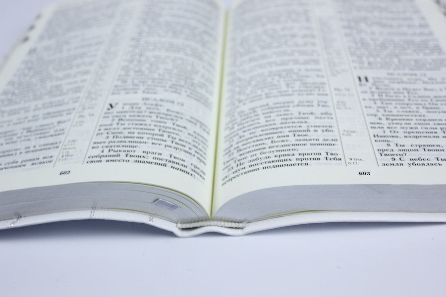 Russian Bible, Softcover, Thumb Index, Gold edges, 185 x255 мм