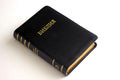 Russian Bible – Black Premium Leather Softcover with Thumb Index and Gold Edges
