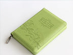 Ukrainian Bible – Ohienko translation, Оливкова, Leatherette, Softcover, Zipper, Thumb Index