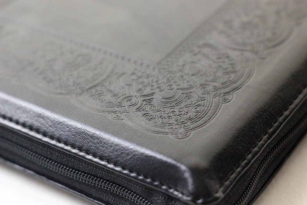 Ukrainian Bible – Ohienko translation, Leatherette, Zipper, Thumb Index, Gold edges