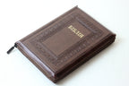 Ukrainian Bible – Ohienko translation, Leatherette, Zipper, Thumb Index, Gold edges