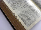 Ukrainian Bible – Ohienko translation, Leather / verify, Softcover, Thumb Index, 17x24 см