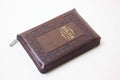 Ukrainian Bible – Traditional Leatherette Zipper with Thumb Index and Gold Edges, Ohienko