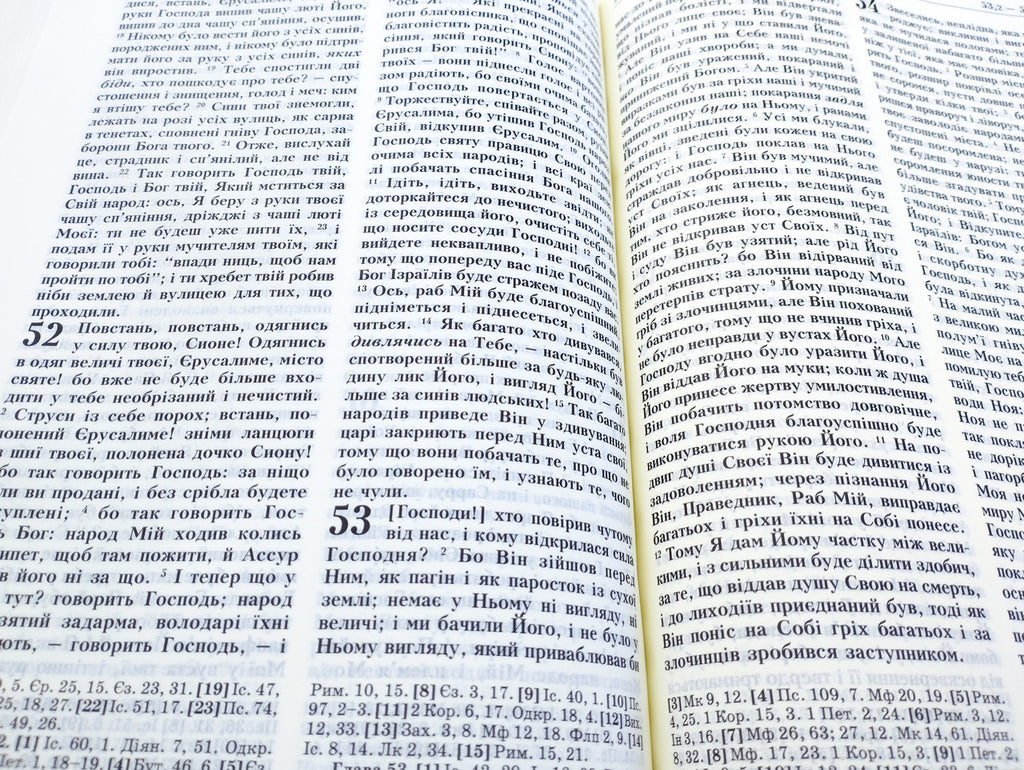 Ukrainian Bible – Burgundy Hardcover with Gold Edges, Filaret Translation, 17 × 24 cm – Image 6