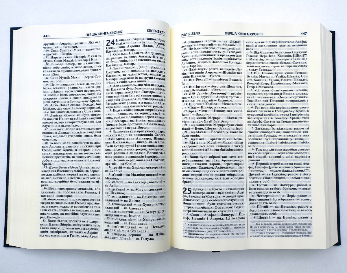 Ukrainian Bible – Modern Ukrainian Translation, Softcover, 17x24 см