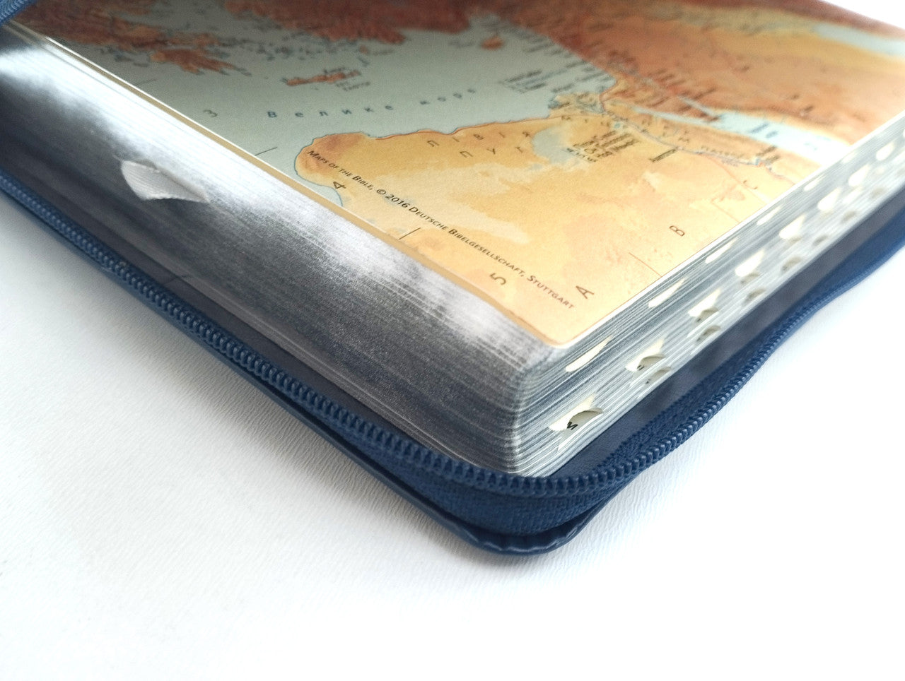 Ukrainian Bible – Modern Ukrainian Translation, Leatherette, Hardcover, Zipper, Thumb Index, 140x195 мм