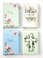 Ukrainian Bible – Light Green Floral Leatherette Zipper Hardcover with Thumb Index, Modern Translation – Image 8
