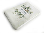 Ukrainian Bible – Light Green Wildflower Leatherette Zipper Hardcover with Thumb Index, Modern Translation