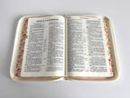 Ukrainian Bible – White Rose Leatherette Zipper Hardcover with Thumb Index, Modern Translation – Image 4