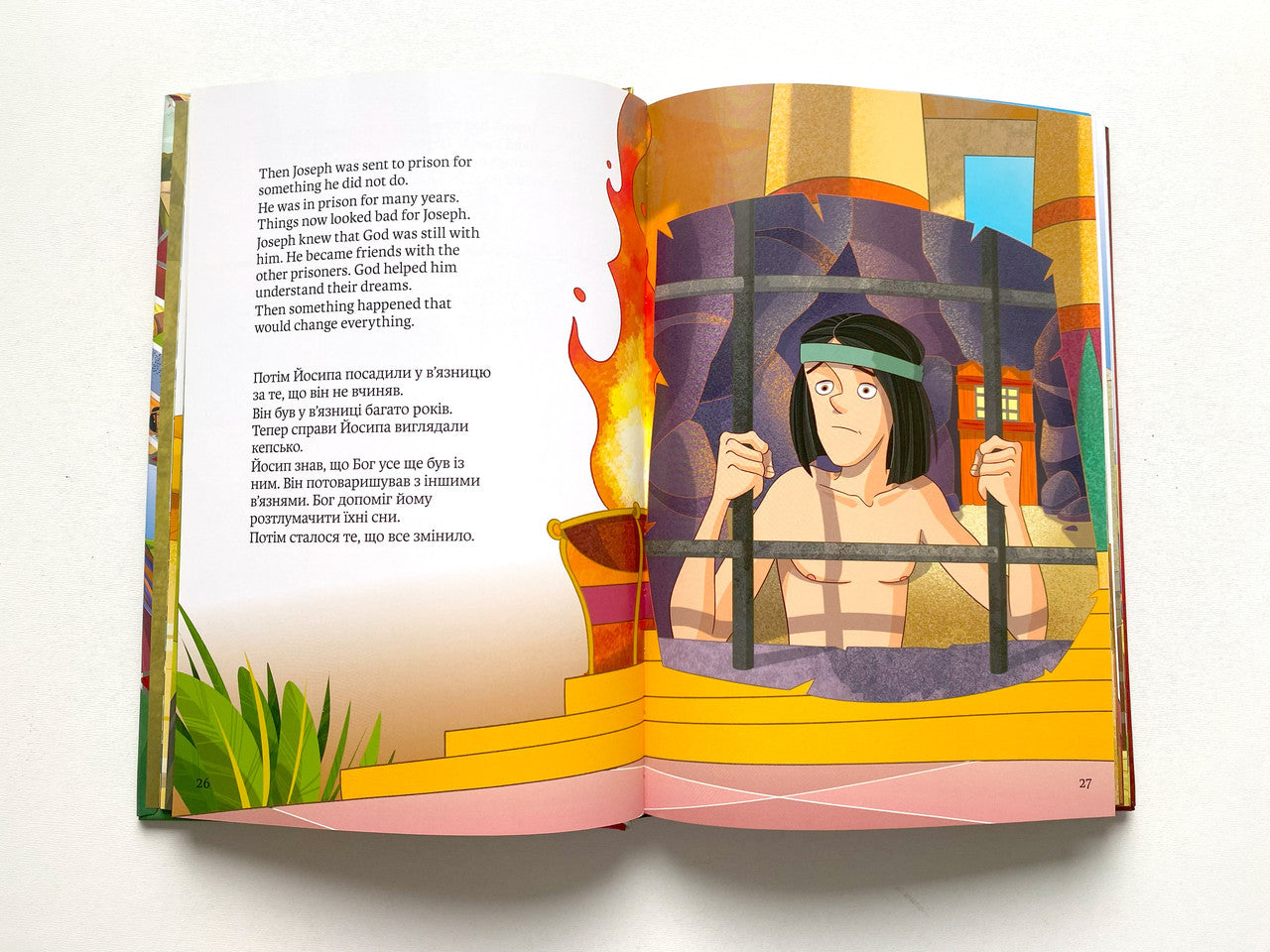 Bilingual English-Ukrainian Children's Bible – Hardcover, Bible Stories for Independent Reading – Image 5