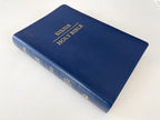 Parallel Ukrainian-English Bible – Blue Leatherette Hardcover with Thumb Index and Gold Edges, Ohienko / NASB – Image 2