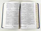 Parallel Ukrainian-English Bible – Blue Leatherette Hardcover with Thumb Index and Gold Edges, Ohienko / NASB – Image 5
