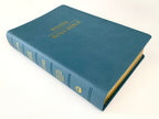Parallel Ukrainian-English Bible – Turquoise Leatherette Hardcover with Thumb Index and Gold Edges, Ohienko / NASB – Image 2