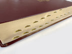 Parallel Ukrainian-English Bible – Burgundy Premium Leather Hardcover with Thumb Index and Gold Edges, Ohienko / NASB – Image 4