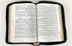 Parallel Ukrainian-English Bible – Black Premium Leather Zipper Hardcover with Thumb Index, Ohienko / NASB – Image 5