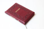 Russian Bible, Leatherette, Softcover, Zipper, Thumb Index, Gold edges
